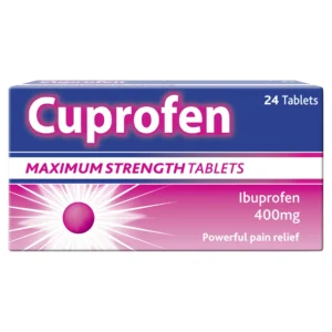 Cuprofen Maximum Strength Tablets 400mg 48 Tablets