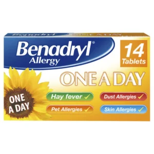 Benadryl One a Day Allergy Tablets 14 Tablets