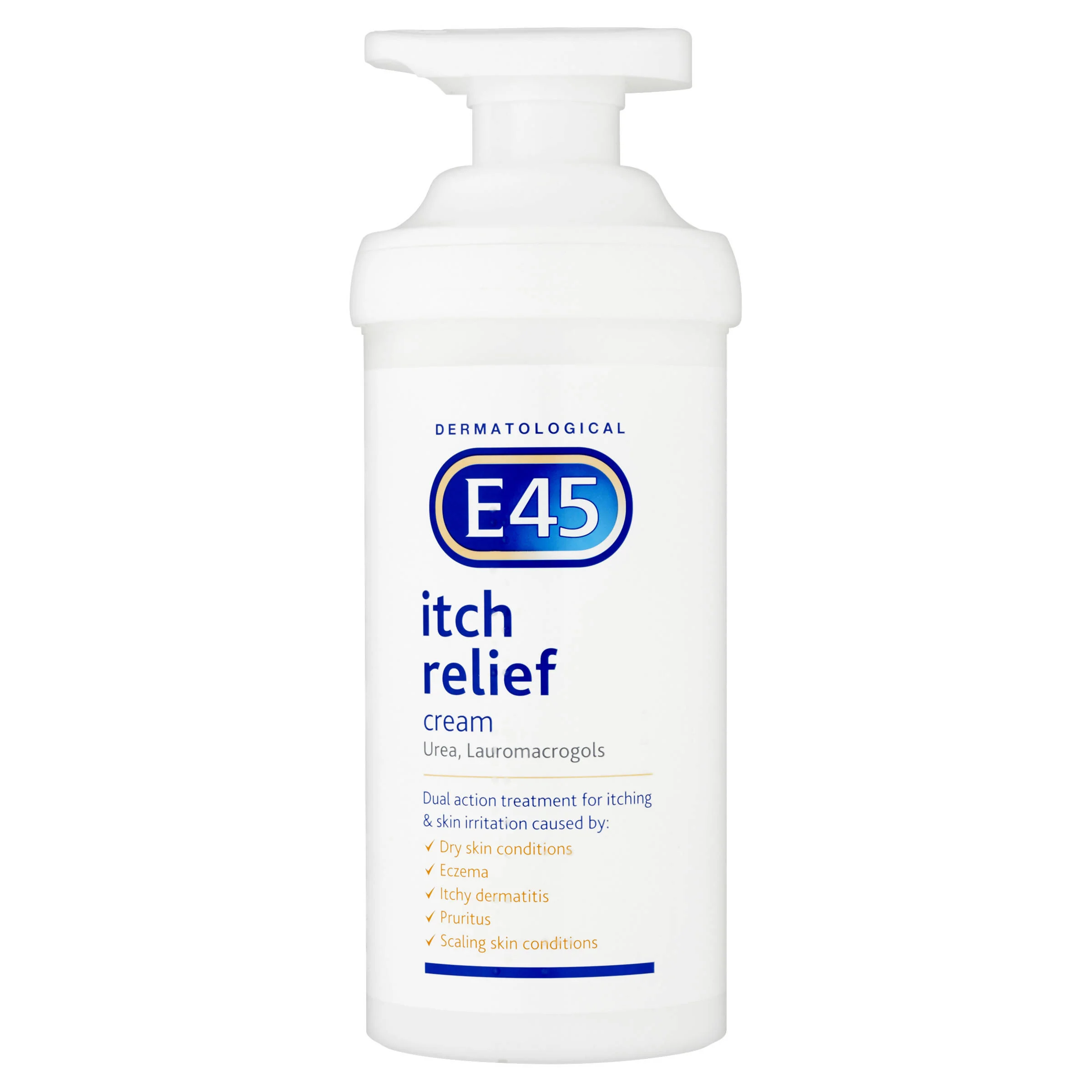 E45 Dermatological Itch Relief Cream 500g