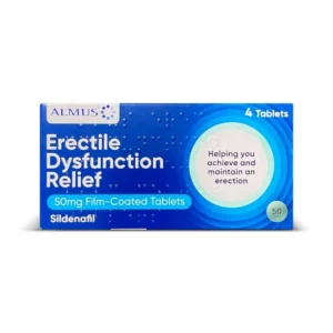 Almus Erectile Dysfunction Relief 50 mg Film-Coated Tablets