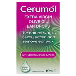 Cerumol Extra Virgin Olive Oil Ear Drops 10ml