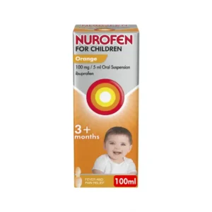 Nurofen for Children Orange 100mg/5ml Oral Suspension 100ml