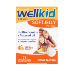 Vitabiotics WellKid Soft Jelly Natural Orange Flavour 30 Pastilles