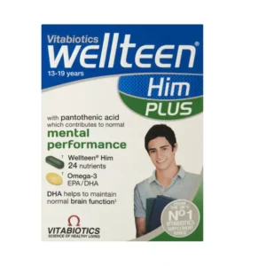 Vitabiotics WellTeen Him Plus 13-19 Years Dual Pack 56 Tablets / Capsules